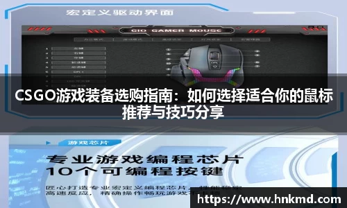 CSGO游戏装备选购指南：如何选择适合你的鼠标推荐与技巧分享